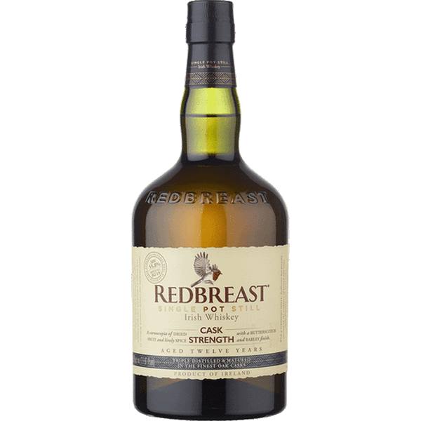 REDBREAST Single Pot Still Irish Whiskey Cask Strength - Liquor Bar Delivery