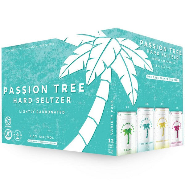 Passion Tree Hard Seltzer - 12 pack - Liquor Bar Delivery