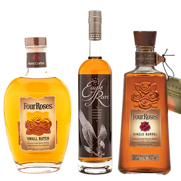 Four Roses and Eagle Rare Bundle Bourbon - Liquor Bar Delivery