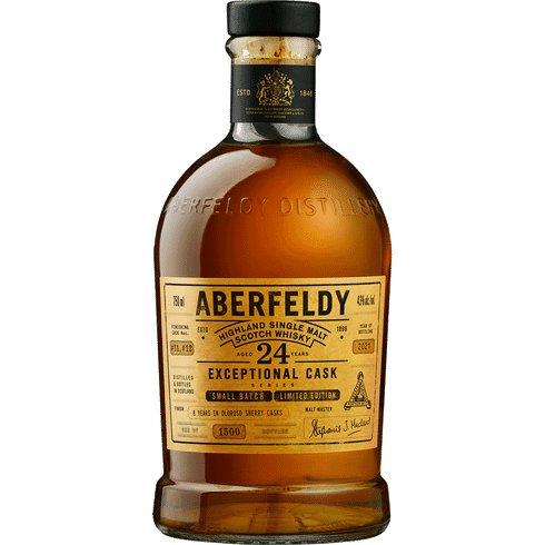 ABERFELDY Highlands Single Malt Whisky 24yr - Liquor Bar Delivery