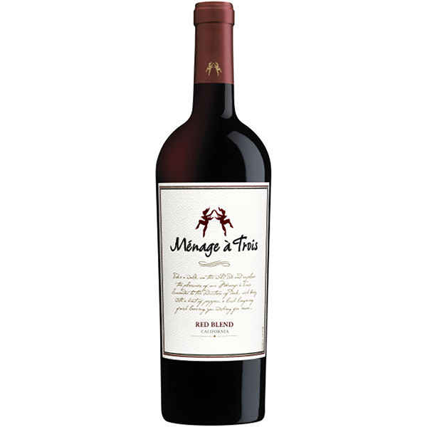 Menage a Trois California Red Blend 2019 - Liquor Bar Delivery