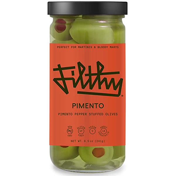 Filthy Pimento Stuffed Olives - Liquor Bar Delivery