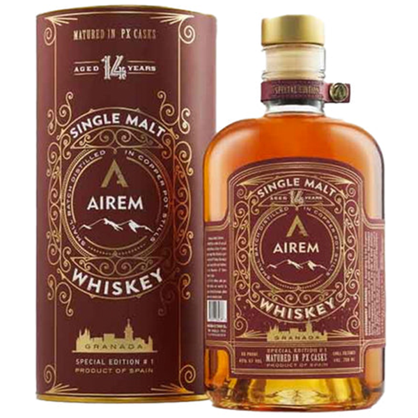 AIREM Single Malt Whiskey Matured in Pedro Ximenez Cask 14yr - Liquor Bar Delivery