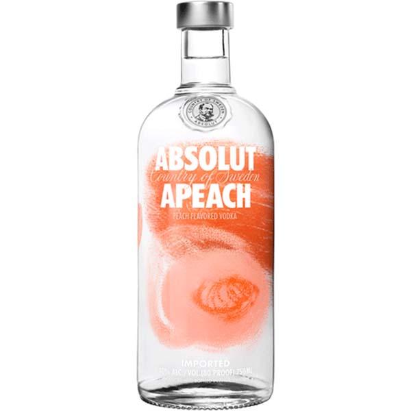 ABSOLUT Vodka Apeach - Liquor Bar Delivery