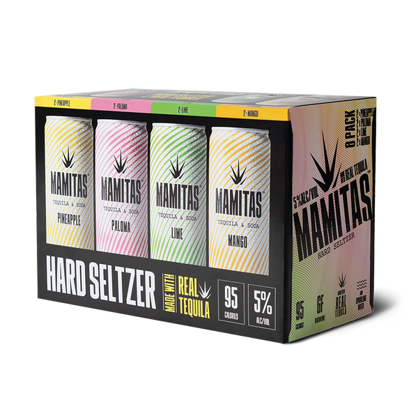 Mamitas Hard Seltzer - 8 packes - Liquor Bar Delivery