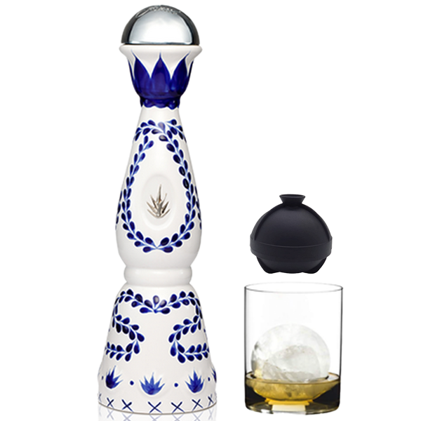 Clase Azul Tequila Reposado, Tumbler, Sphere Ice Ball Mold - Liquor Bar Delivery
