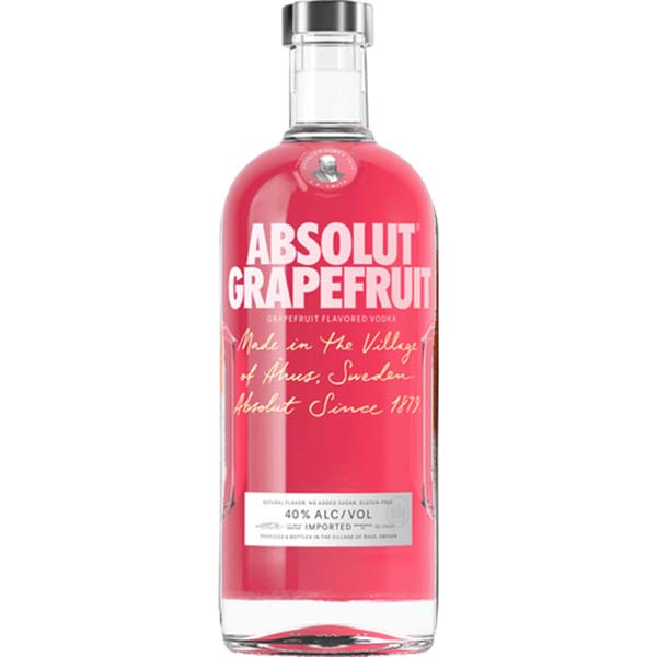 ABSOLUT Vodka Grapefruit - Liquor Bar Delivery
