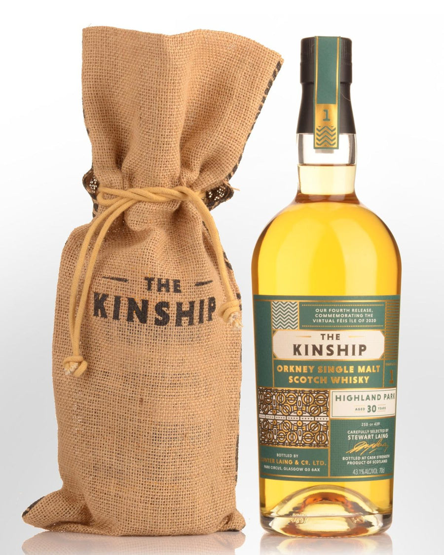 Hunter Laing & Co. The Kinship Highland Park Cask Strength Single Malt Scotch Whisky (700ml) - Liquor Bar Delivery