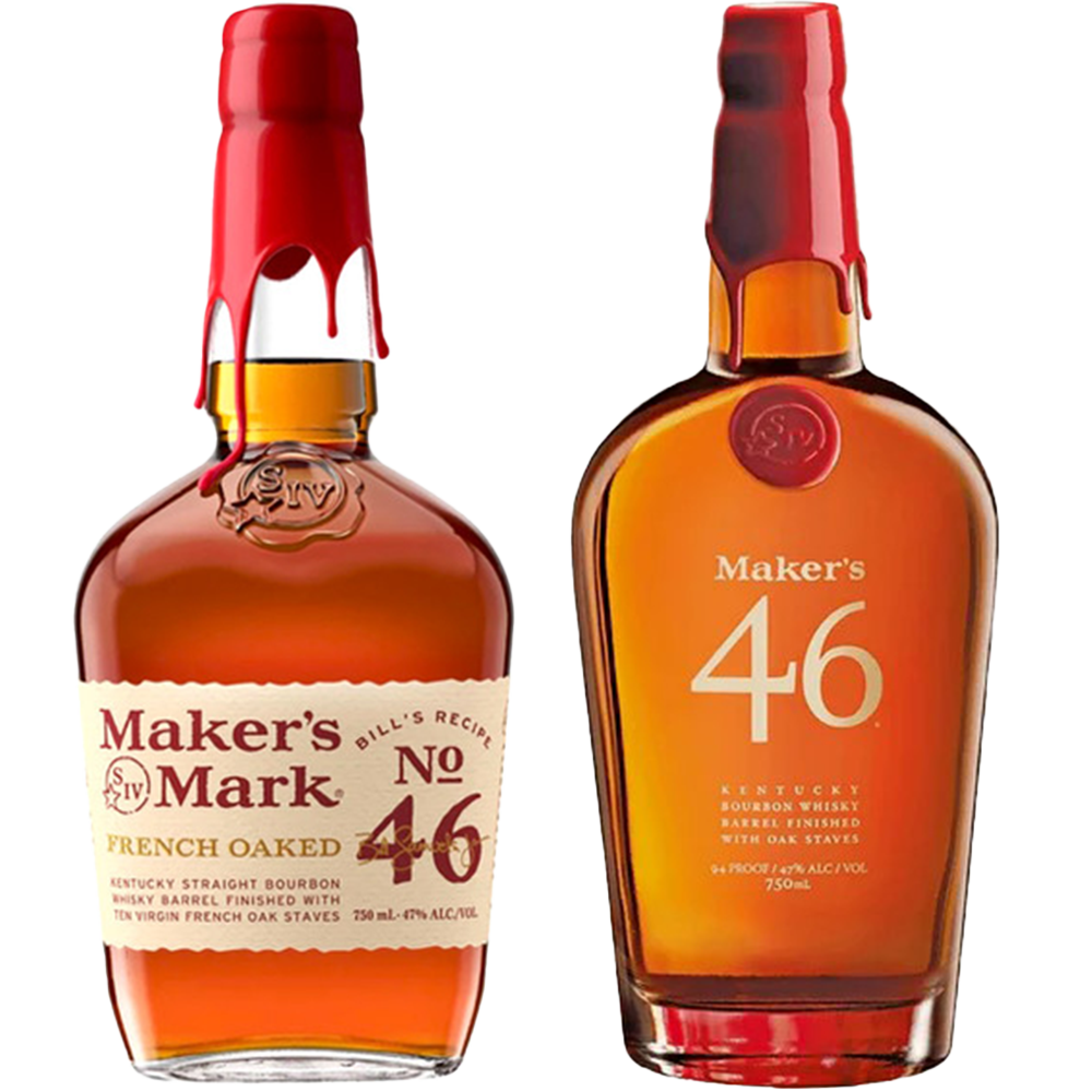 Maker's 46 Bourbon, Maker's Mark Bourbon  Bundle - Liquor Bar Delivery
