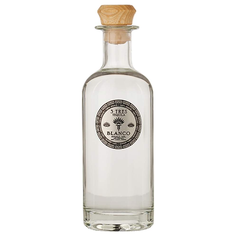 3 TRES TEQUILA BLANCO 100% AGAVE - Liquor Bar Delivery