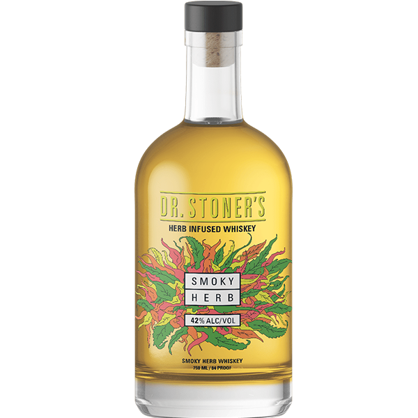 Dr. Stoner's Smoky Herb Whiskey - Liquor Bar Delivery