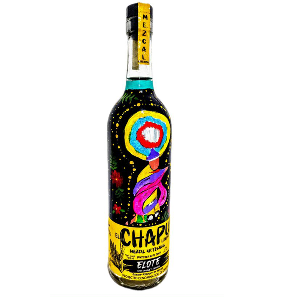 EL Chapu Linero Espadin Elote 94 proof 750 ml - Liquor Bar Delivery