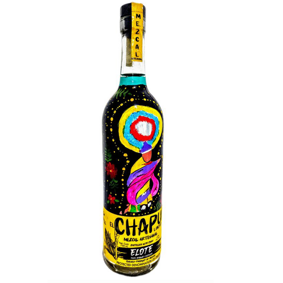 EL Chapu Linero Espadin Elote 94 proof 750 ml - Liquor Bar Delivery