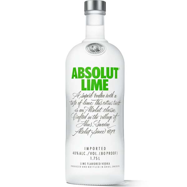 ABSOLUT Vodka Lime - Liquor Bar Delivery