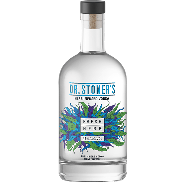 Dr. Stoner's FRESH HERB VODKA - Liquor Bar Delivery