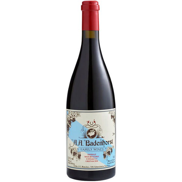 AA BADENHORST Shiraz/Mourvedre/Cinsault/Grenache Coastal Region - Liquor Bar Delivery