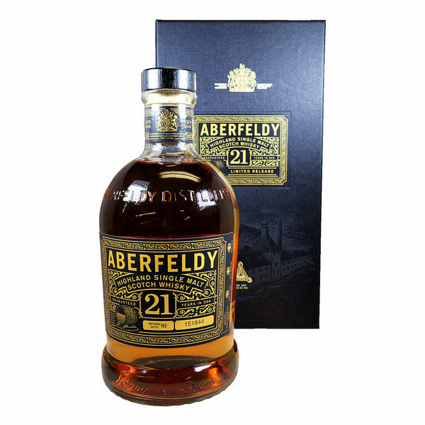 Aberfeldy 21 Year Single Malt Scotch With Gift Box - 750ml - Liquor Bar Delivery