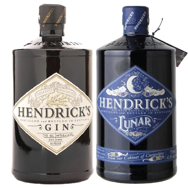 Hendrick's Gin and Lunar Gin Bundle - 750ml - Liquor Bar Delivery