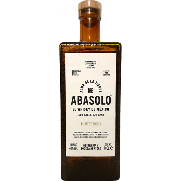 ABASOLO Ancestral Corn Whiskey Alma de La Tierra-86 pf - Liquor Bar Delivery