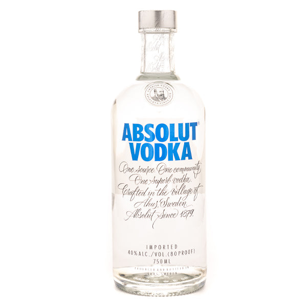 Absolut Vodka - 750ml - Liquor Bar Delivery