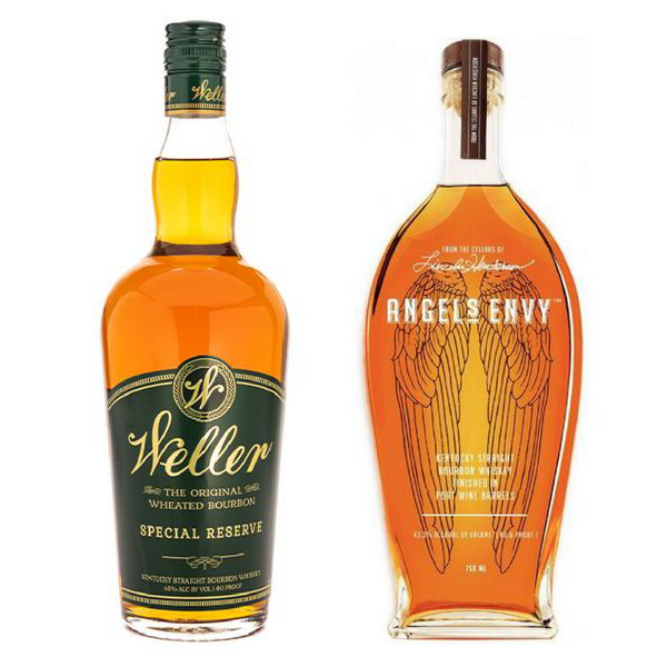 W.L. Weller and Angel's Envy Bourbon Package - Liquor Bar Delivery
