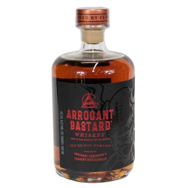 Arrogant Bastard Whiskey - 750ml - Liquor Bar Delivery