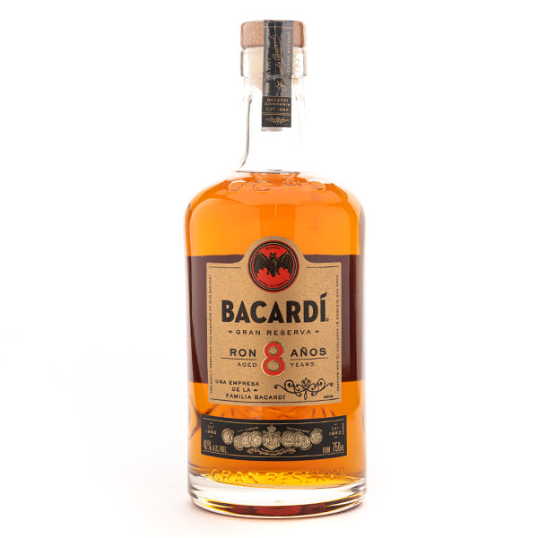 Bacardi Rum 8 Year - 750ml - Liquor Bar Delivery