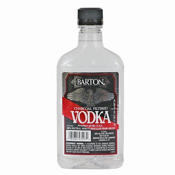 Barton Charcoal Filtered Vodka - 375ml - Liquor Bar Delivery