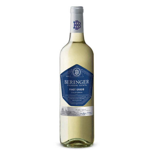 Beringer Founders' Estate California Pinot Grigio - Liquor Bar Delivery