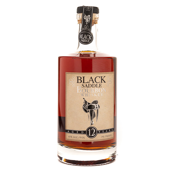 Black Saddle Bourbon 12 Year - 750ml - Liquor Bar Delivery