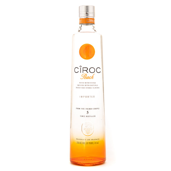 Ciroc Peach Vodka - 750ml - Liquor Bar Delivery