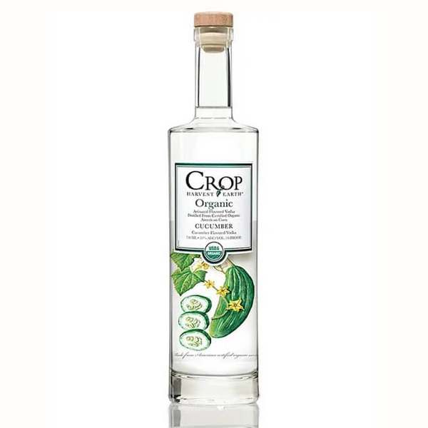 Crop Harvest Earth Organic Cucumber Vodka - 750ml - Liquor Bar Delivery