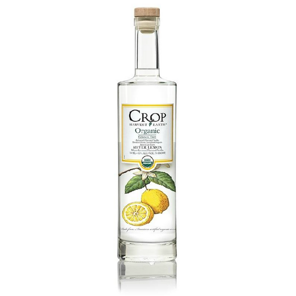 Crop Harvest Earth Organic Meyer Lemon Vodka -750ml - Liquor Bar Delivery