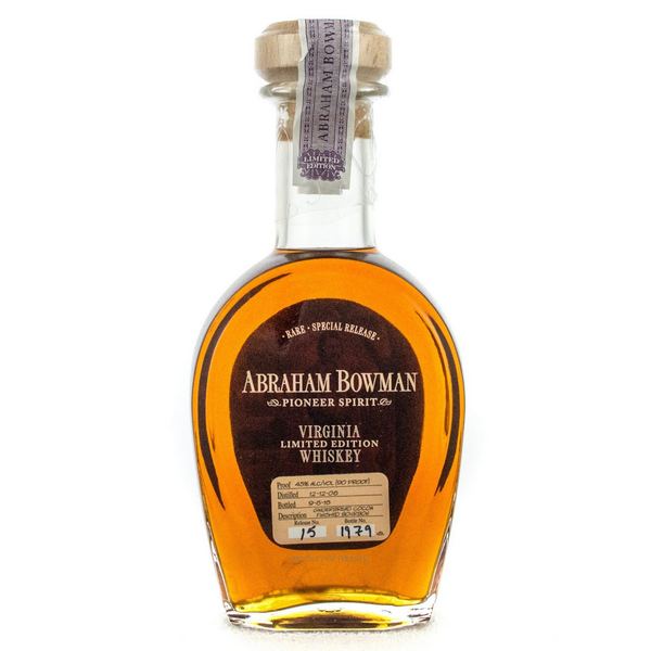 ABRAHAM BOWMAN Ginger Flavored Whiskey Ltd Edition - Liquor Bar Delivery