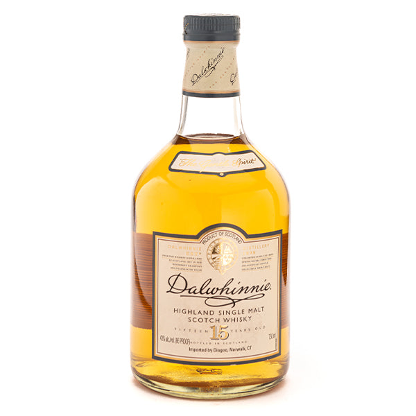 Dalwhinnie Scotch 15 Year - 750ml - Liquor Bar Delivery