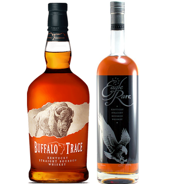Eagle Rare & one Buffalo Trace Bundle - Liquor Bar Delivery