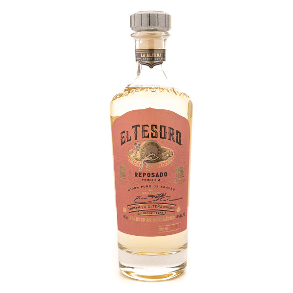 El Tesoro Tequila Reposado - 750ml - Liquor Bar Delivery