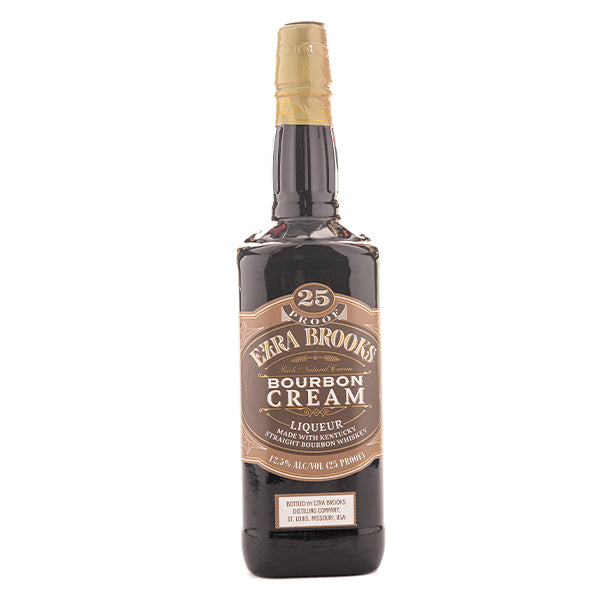 Ezra Brooks Bourbon Cream Liqueur - 750ml - Liquor Bar Delivery