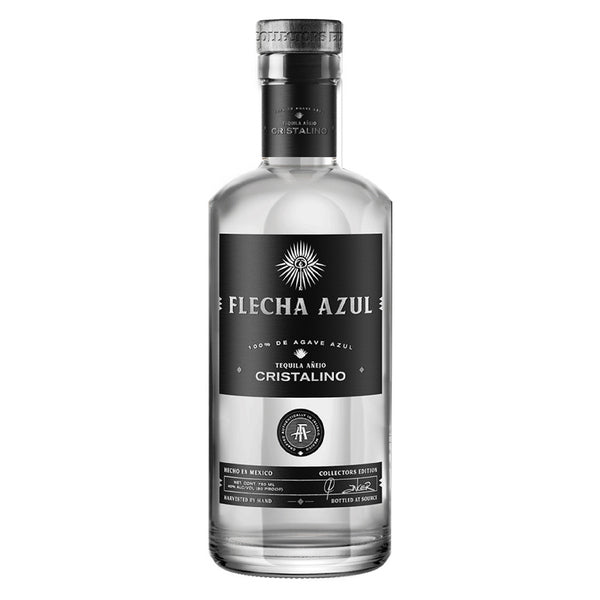 Flecha Azul Tequila Añejo Cristalino - 750ml - Liquor Bar Delivery