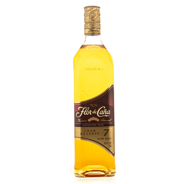 Flor de Cana Rum Gran Reserva 7 Year - 750ml - Liquor Bar Delivery