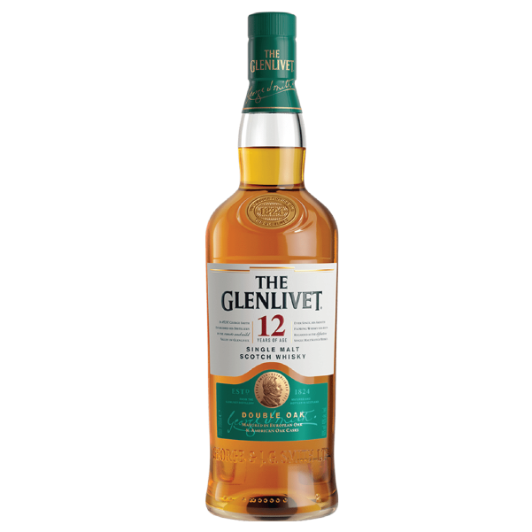 Glenlivet 12 Year Scotch Whisky Double Oak - 750ml - Liquor Bar Delivery