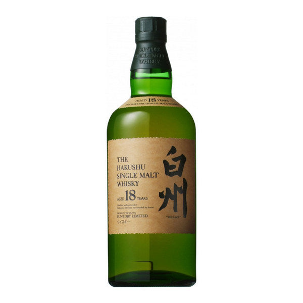 Hakushu Japanese Whiskey 18 Year - 750ml - Liquor Bar Delivery