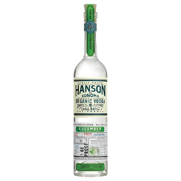 Hanson of Sonoma Organic Cucumber Vodka - 750ml - Liquor Bar Delivery