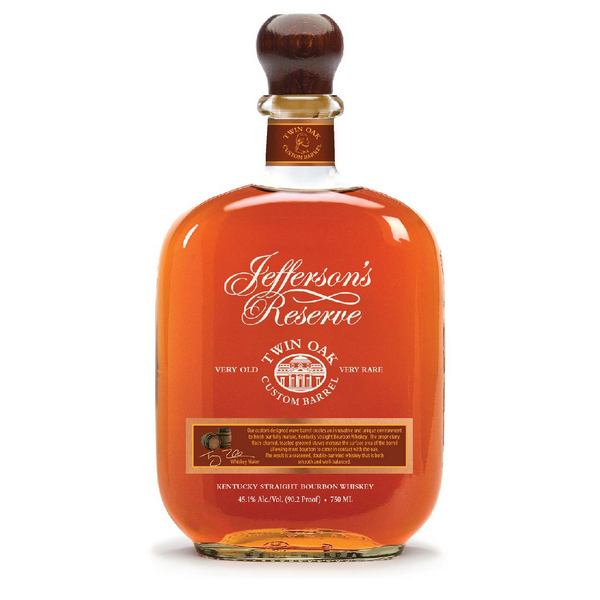 Jefferson's Reserve Bourbon Twin Oak - 750ml - Liquor Bar Delivery