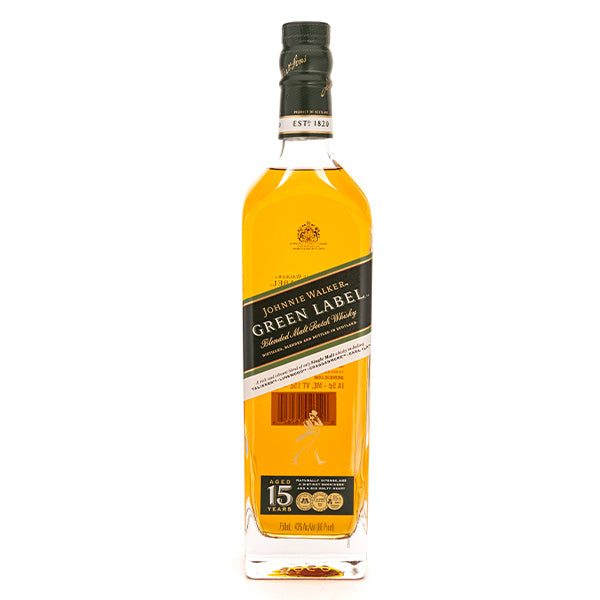 Johnnie Walker Green Label 15 Year - 750ml - Liquor Bar Delivery