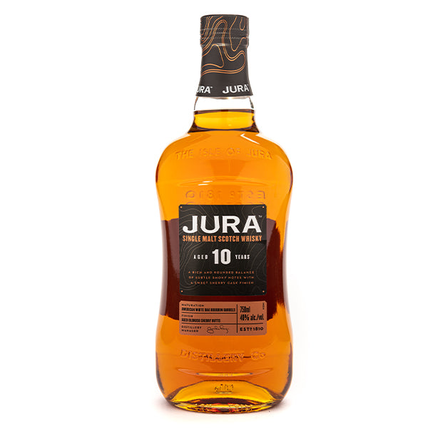 Jura Scotch Whiskey 10 Year - 750ml - Liquor Bar Delivery