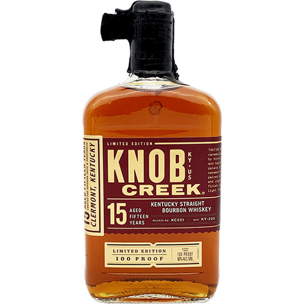 Knob Creek 15 Year Bourbon Whiskey - 750ml - Liquor Bar Delivery