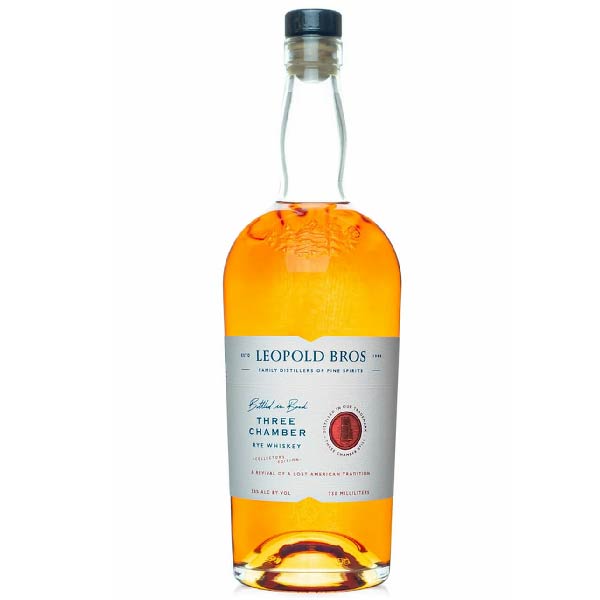 Leopold Bros Three Chamber Rye Whiskey Collectors Edition - 750ml - Liquor Bar Delivery