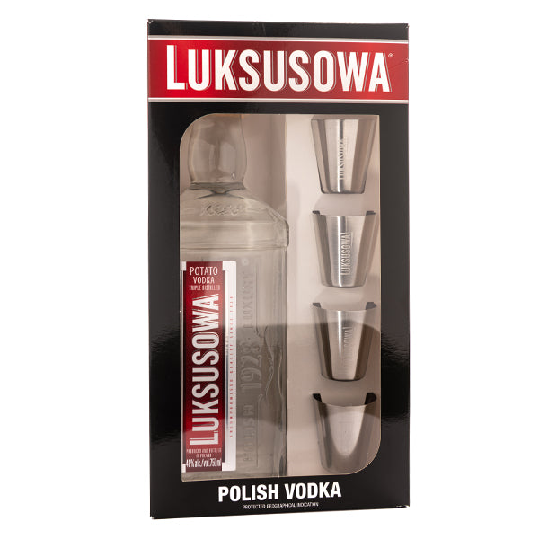 Luksusowa Vodka Gift Set - 750ml - Liquor Bar Delivery