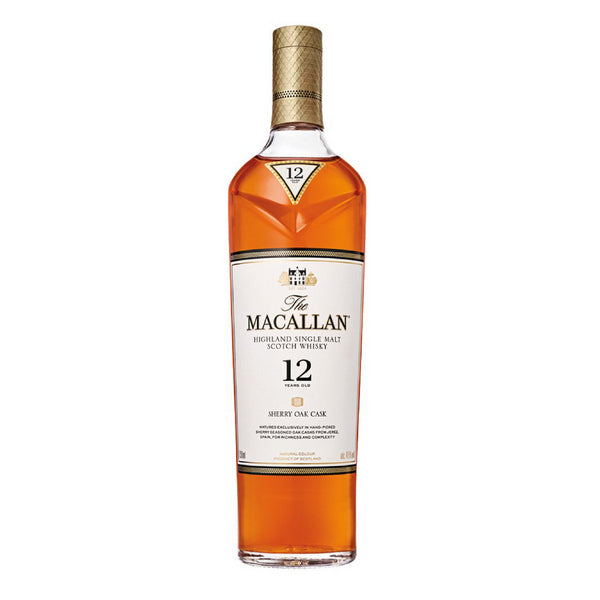 Macallan Scotch 12 Year Sherry Oak - 750ml - Liquor Bar Delivery